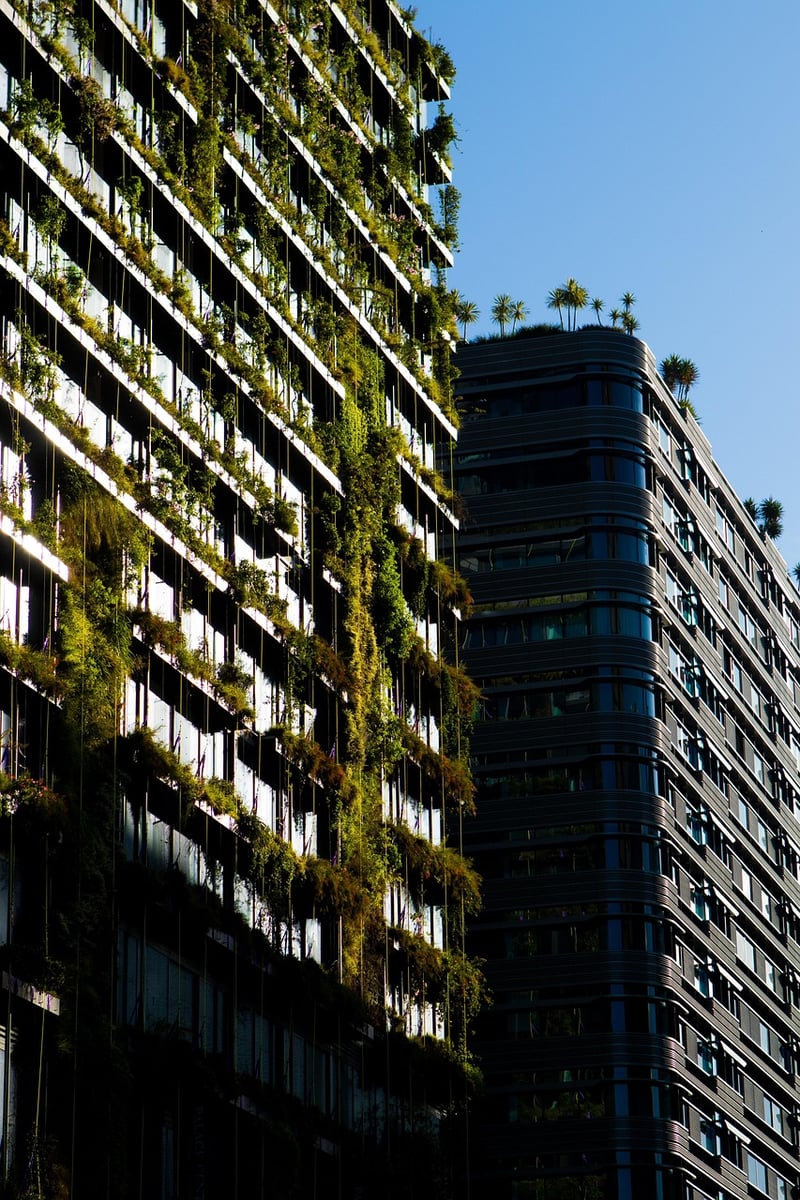 Vertical Garden in the Living Room